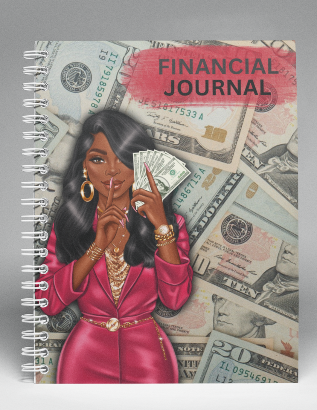 Financial Journal *Made for You-Printable Download *59 pages*