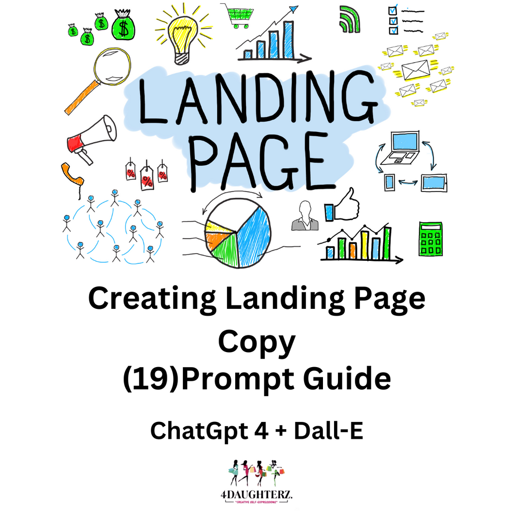 ChatGPT Prompts-Creating Landing Page Copy *Prompts Only*