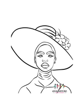 Load image into Gallery viewer, Paint Party Printables-Church Lady! *PNG DIGITAL DOWNLOAD ONLY*
