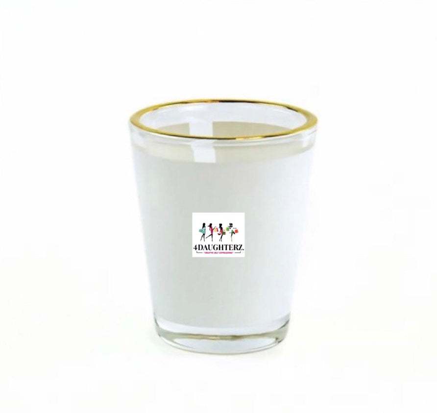Shot Glass-1.5oz Gold-Rimmed (sold as each)