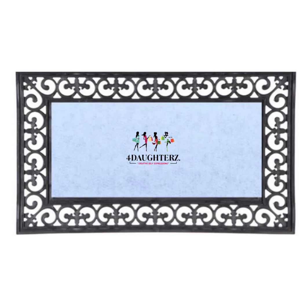 Doormat w/white sublimation insert (Rectangular) *Separate Shipping Only*