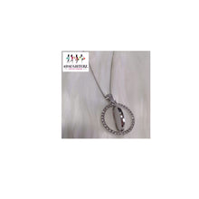 Load image into Gallery viewer, Necklace (round rhinestone)/swivel insert
